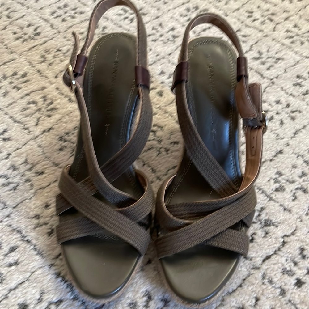Espadrille heels